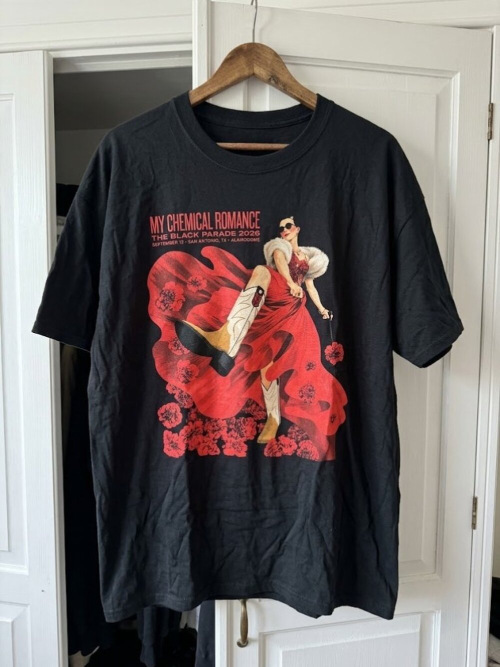 My Chemical Romance MCR The Black Parade 2026 September 12 San Antonio T-Shirt